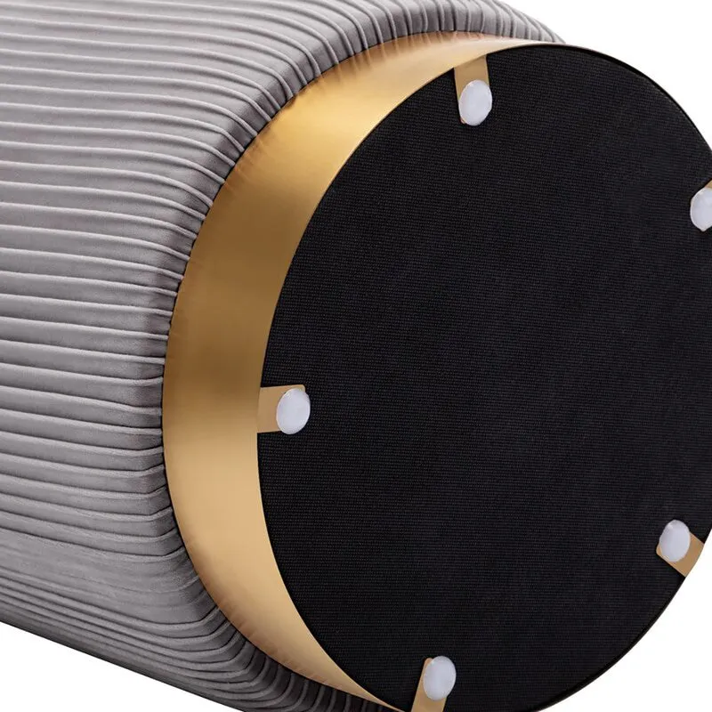 Lunaro Cushiq Ottoman - Grey media 4