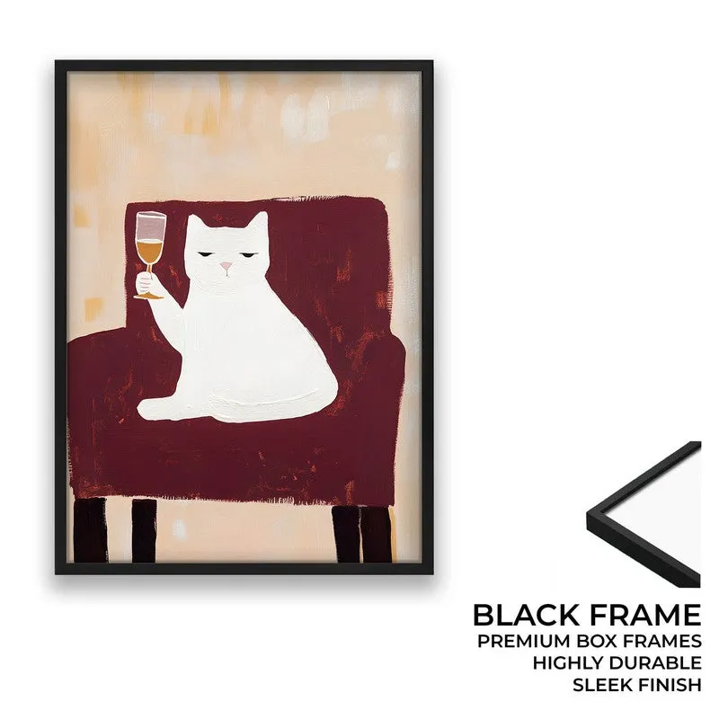 Sip Muse Archival Canvas Wall Art - Black media 8