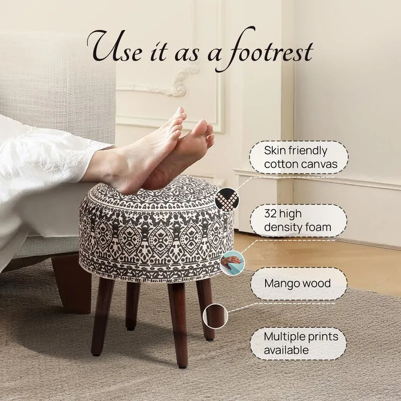 Calm Comfort Ottoman - Grey media 4