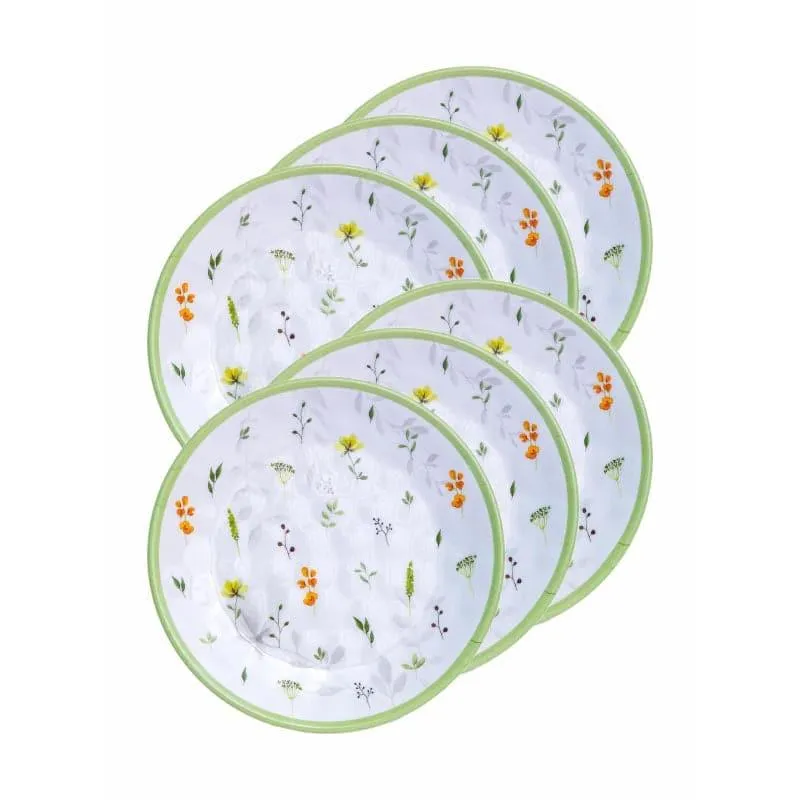 Servewell Floria Melamine Quarter Plate - Set Of Six media 4