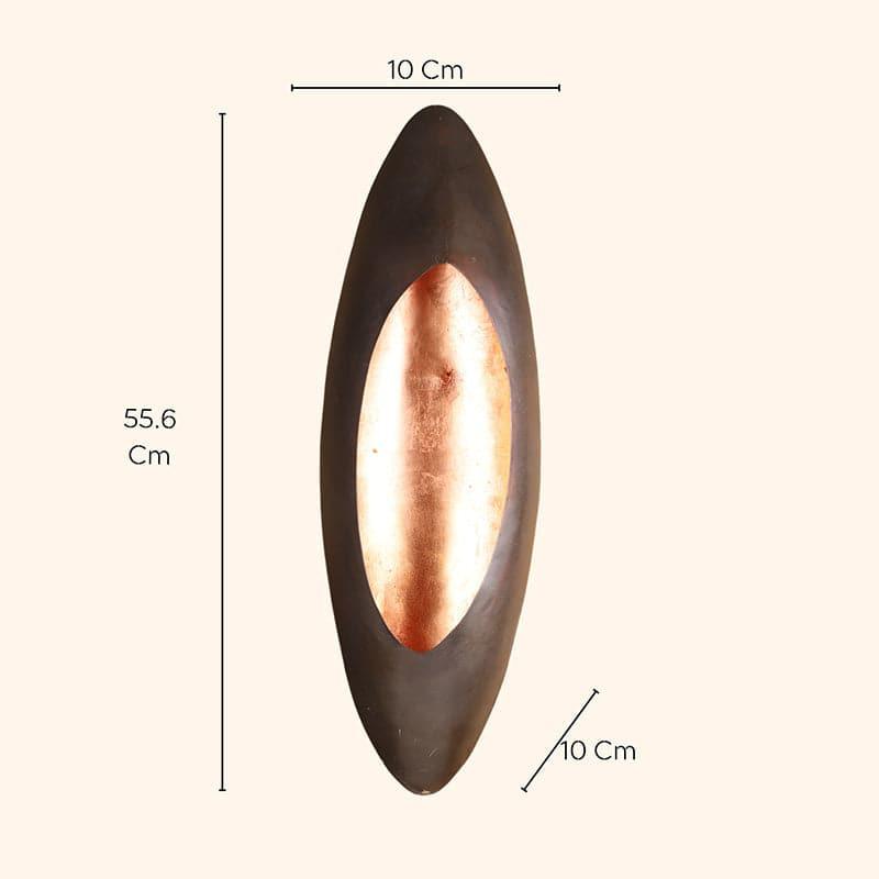 Mitha Wall Candle Holder - Copper media 4
