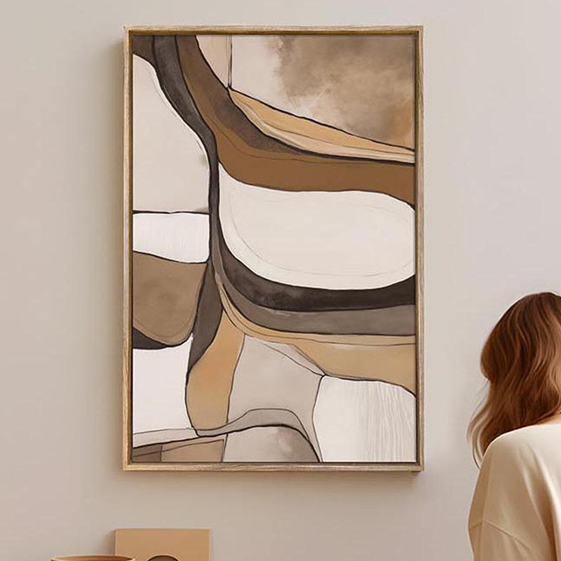 Notus Canvas Abstract Wall Art With Frame media 2
