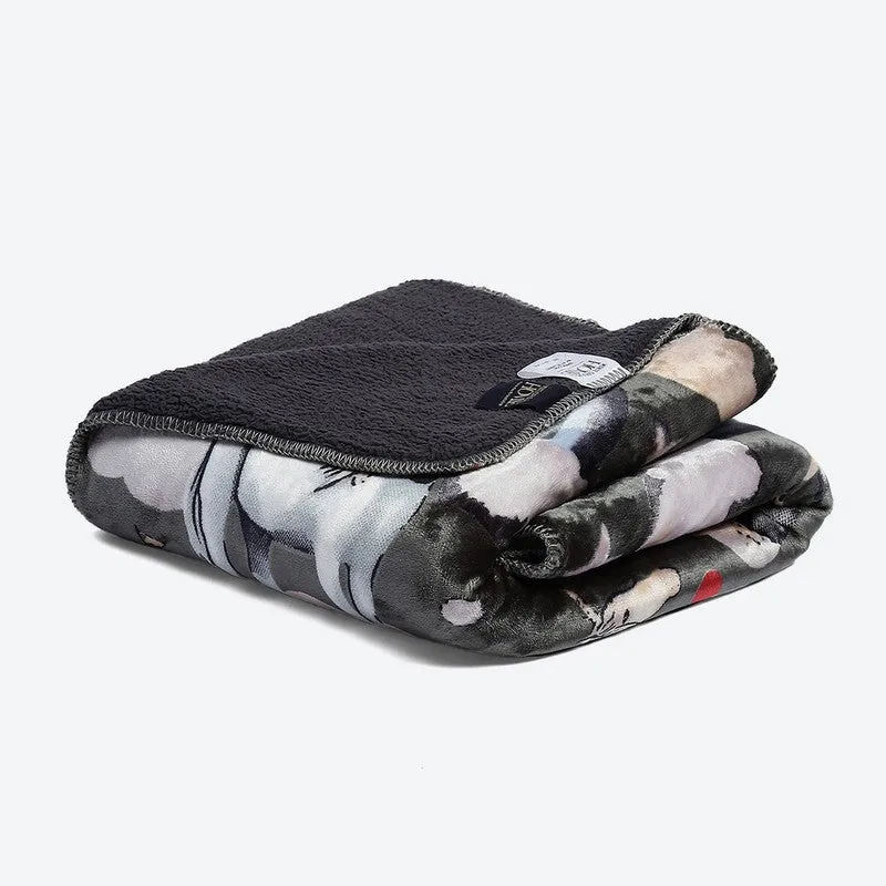 Monte Carlo Dreamy Unicorn Kids Blanket (Black) - 500 GSM media 6