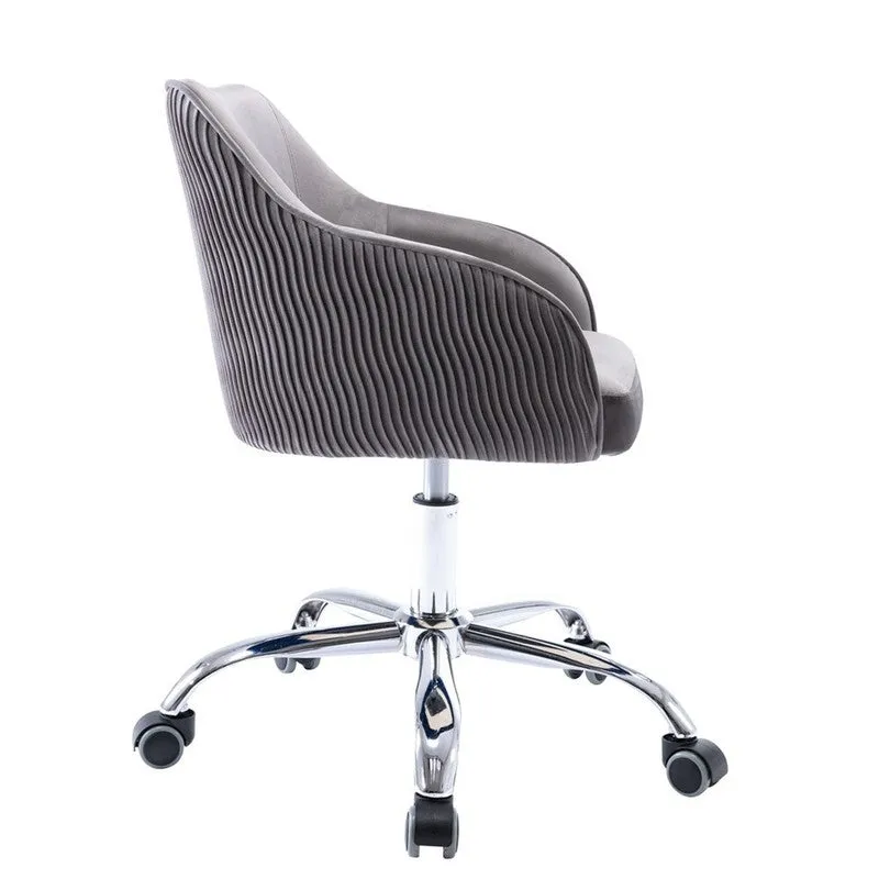 Seatron Metal Office Chair - Grey media 5