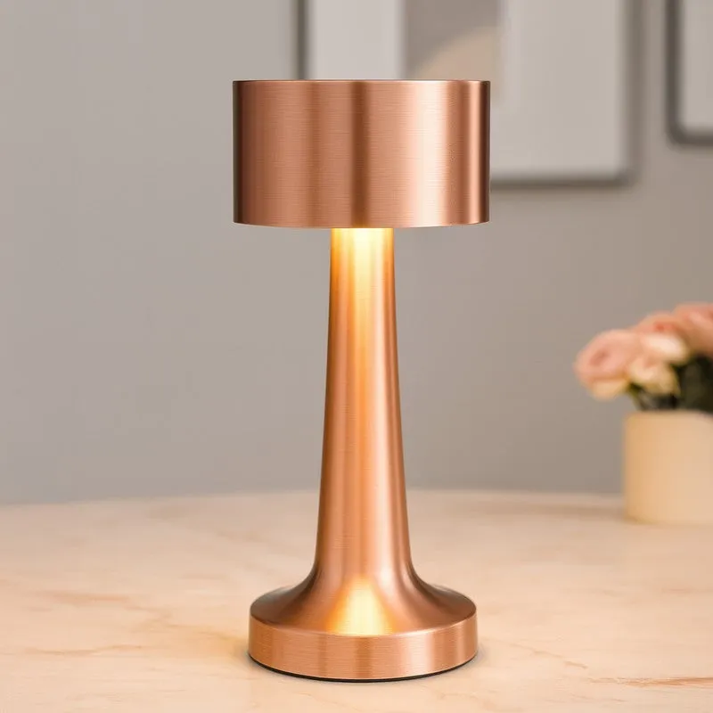 OptiLume Multi Metal Table Lamp - Rose Gold media 2