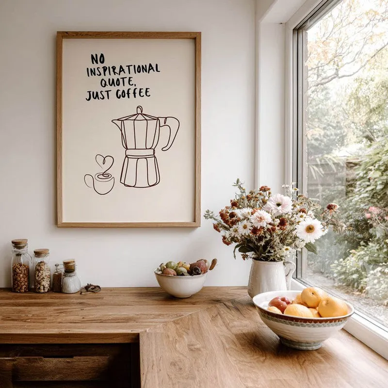 CoffeeInspo Archival Canvas Wall Art - Brown media 7