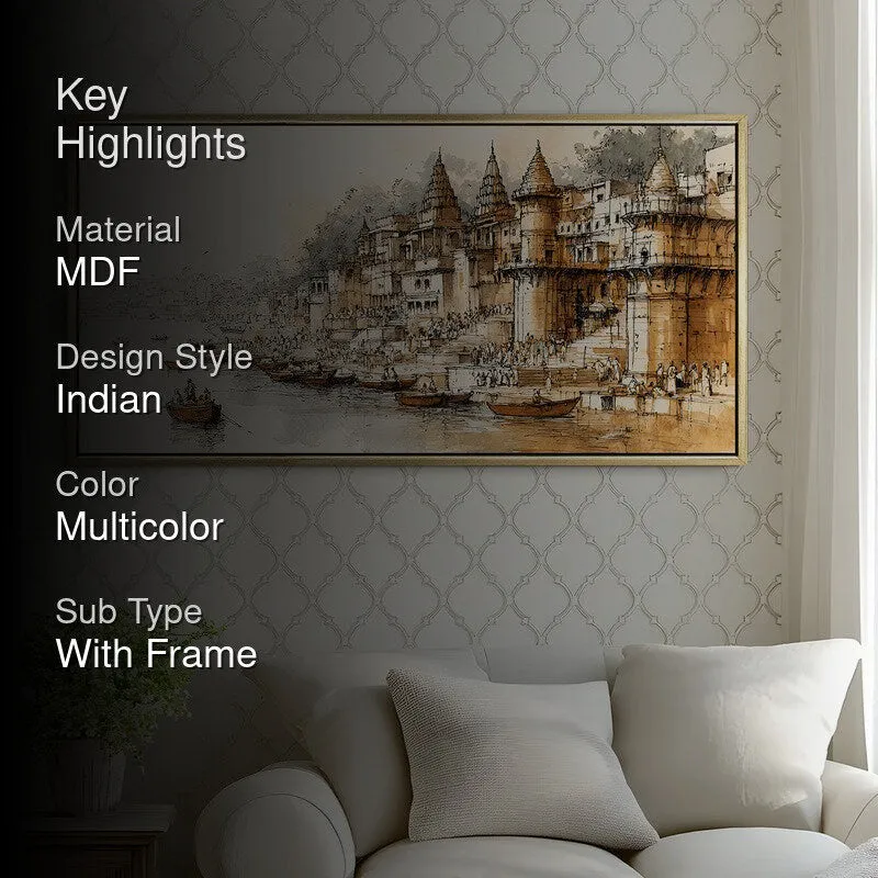 Architectural Echoes at Dusk Wall Art media 2