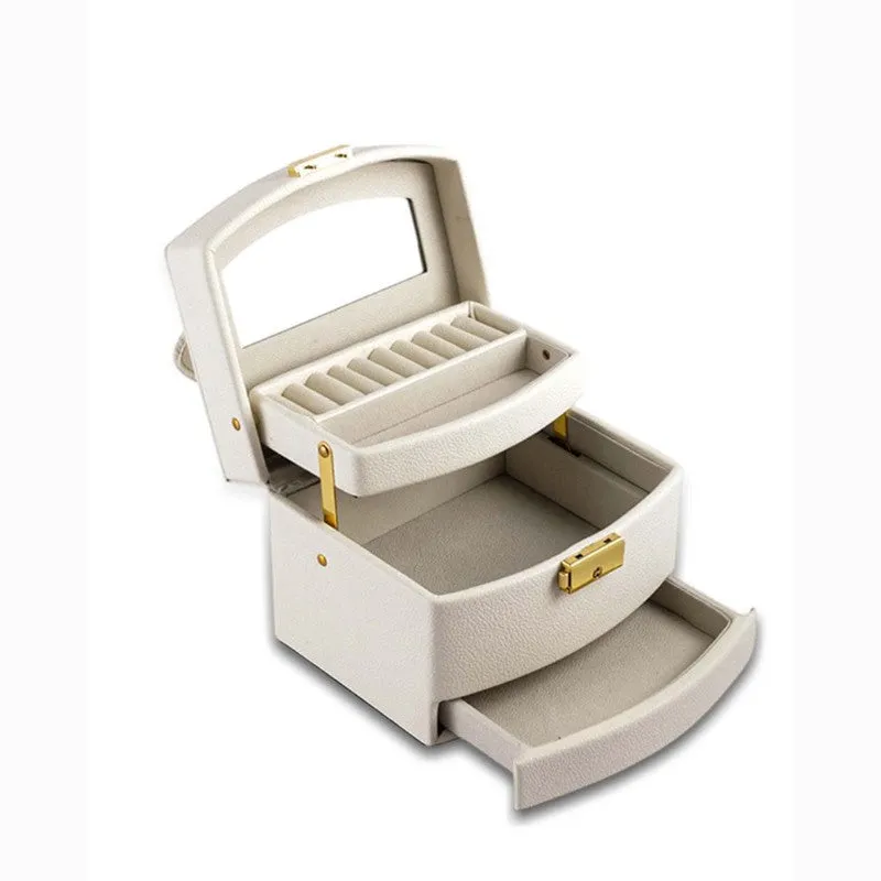OpalKeep Faux Leather Jewel Box media 3