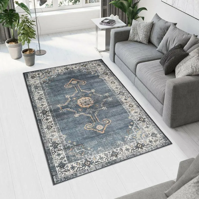 Zarmin Velvet Rectangle Anti-Skid Carpet media 3