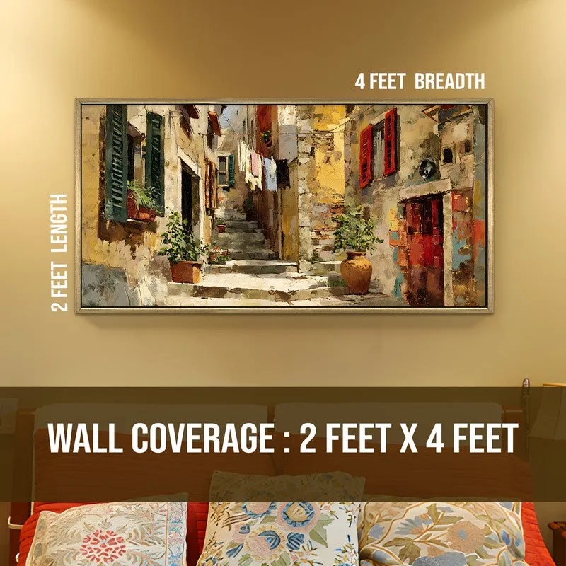 Rustic European Houses Whisper Lane Wall Art media 8