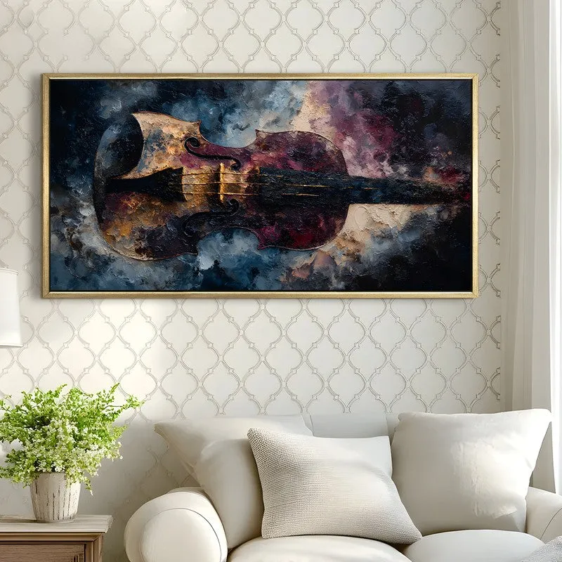 Electric Indigo Canvas Wall Art media 4