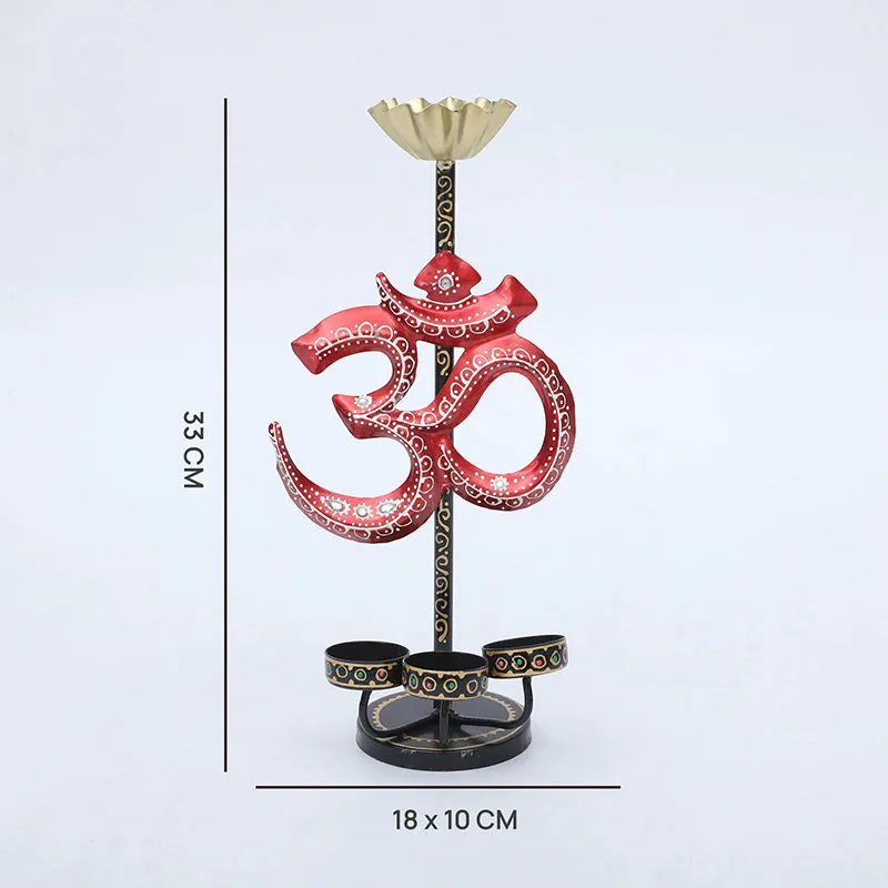 Brilliant Aum Tea Light Holder media 6