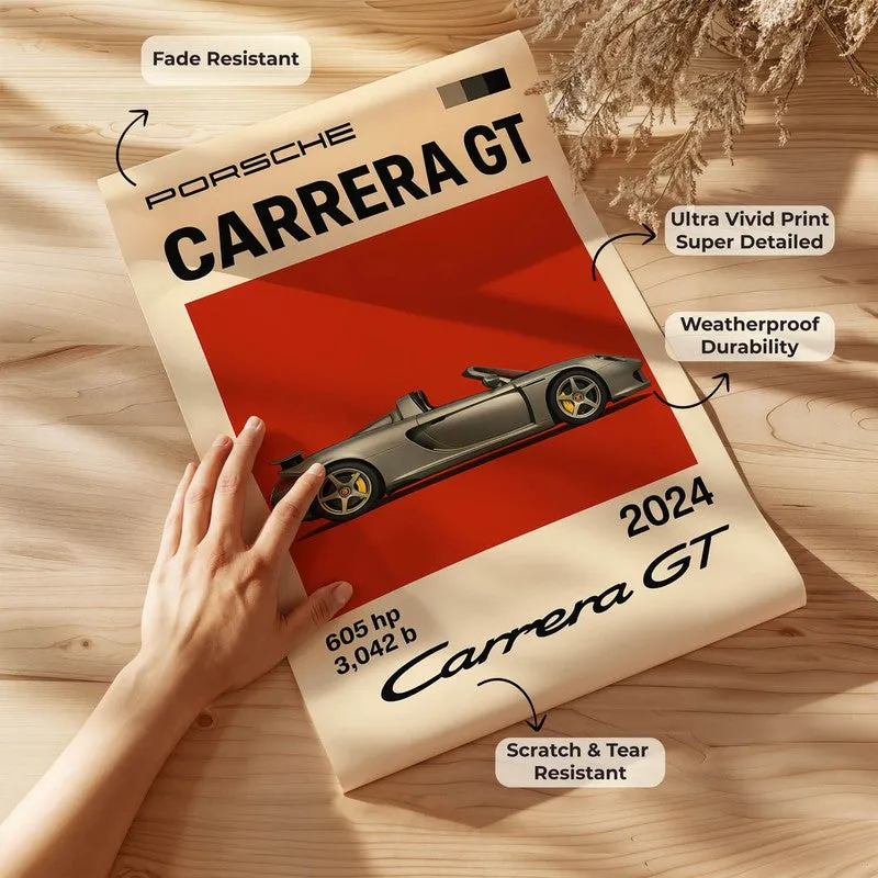 Carrera GT Legacy Wall Poster media 7