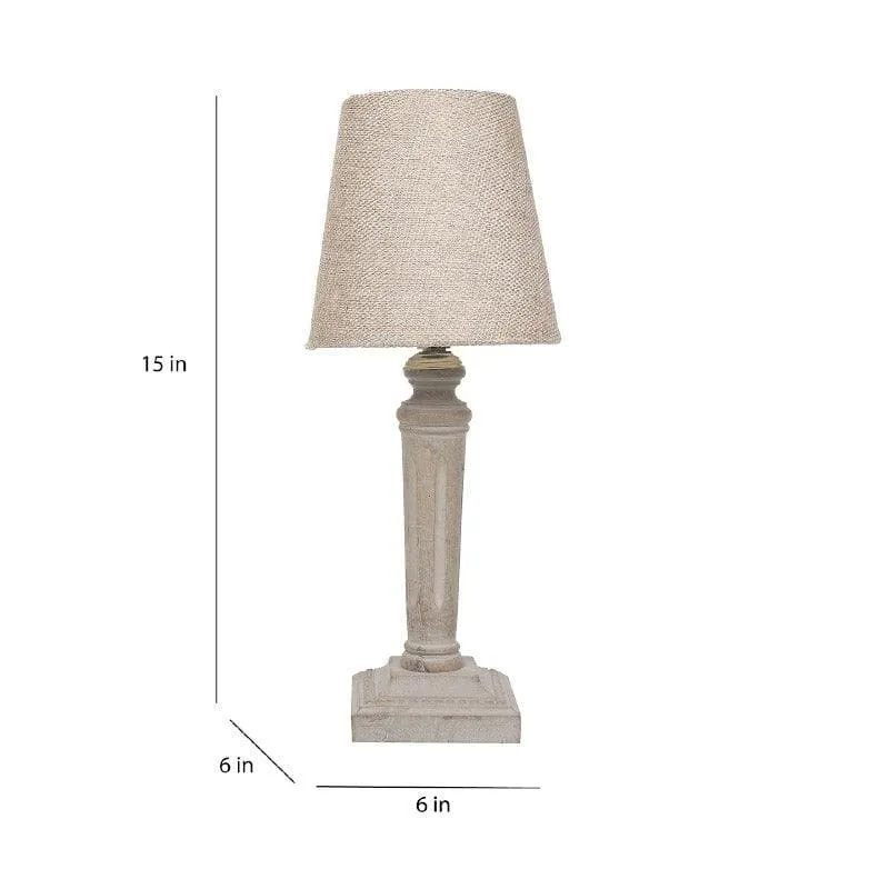 Nanasa Nela Fabric Table Lamp - White media 5