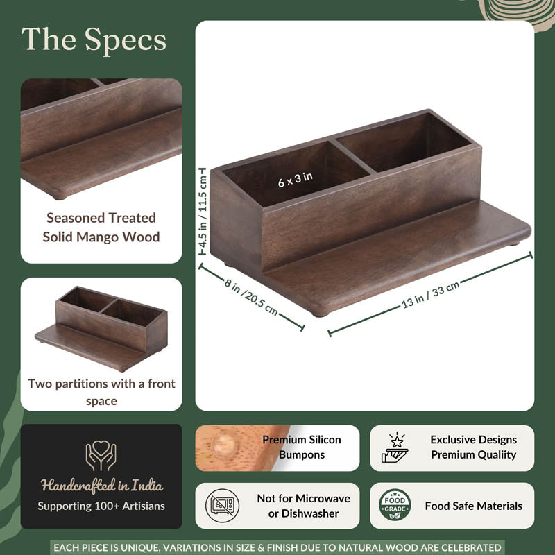 Rogo Organizer - Dark Brown media 5