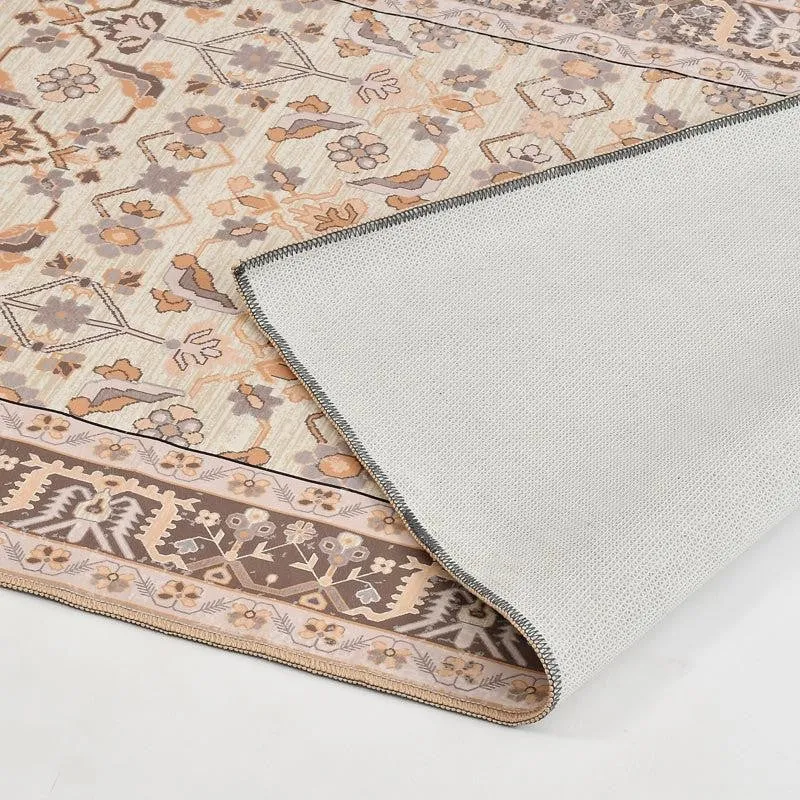 Simin Velvet Rectangle Anti-Skid Carpet - 4