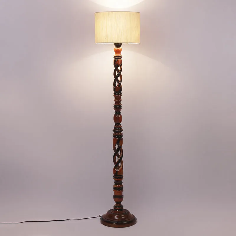 Twilight Treasures Floor Lamp - Cream media 5