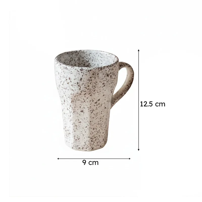 Masava Stoneware Coffee Mug (400 mL Each) - Set of Two media 5
