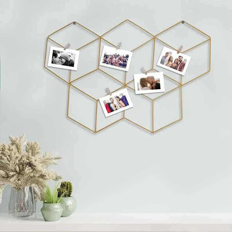 Cubix Wall Art - Gold media 3