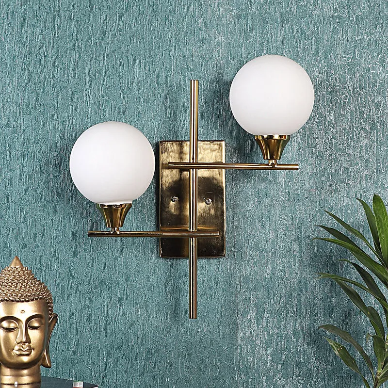 Monique Duo Iron Wall Lamp media 3