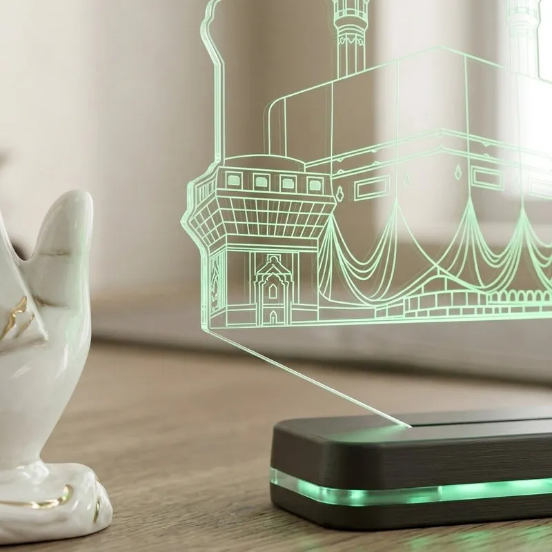 Mecca Madina Acrylic Table Lamp - Transparent media 4