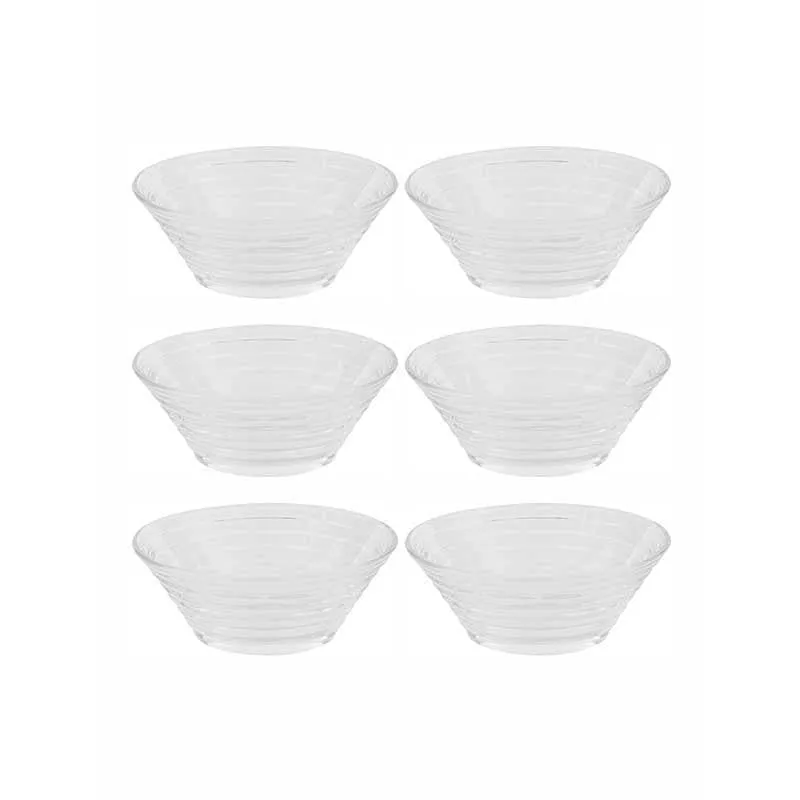 Ruby Glass Bowl- Set Of Six media 3