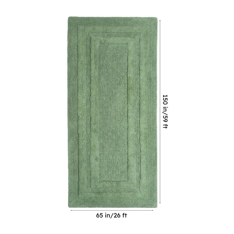 PureStep Cotton Runner Rug - Green media 10