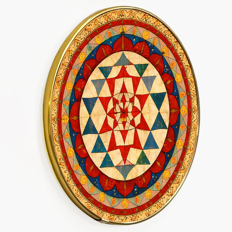 Geometric Mandala Paper Wall Art media 7