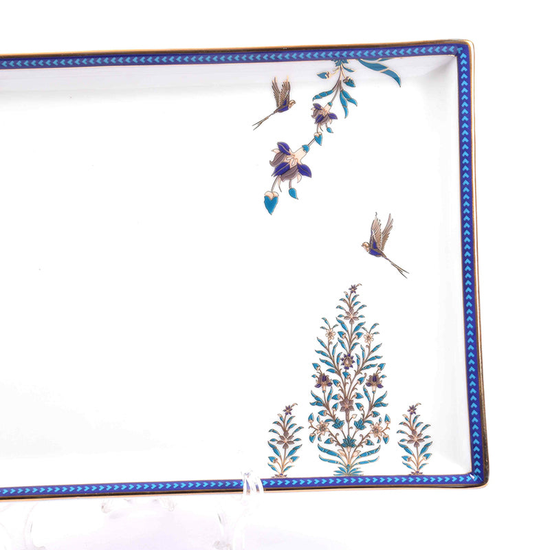 Gilded Shahi Serveware Porcelain Platter media 3