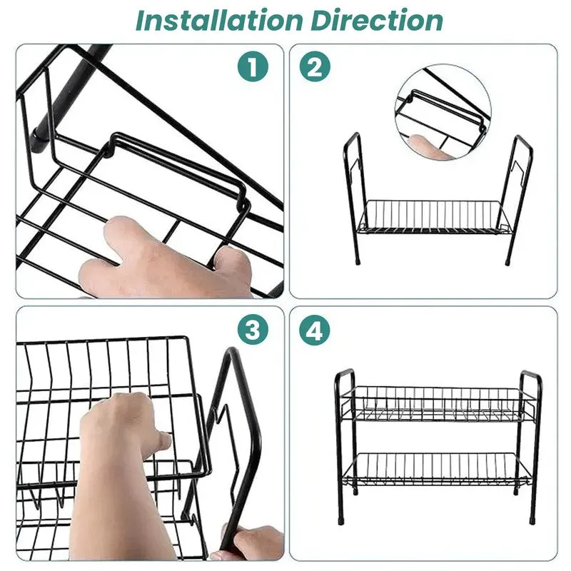Clean Tier Metal Racks - Black media 6