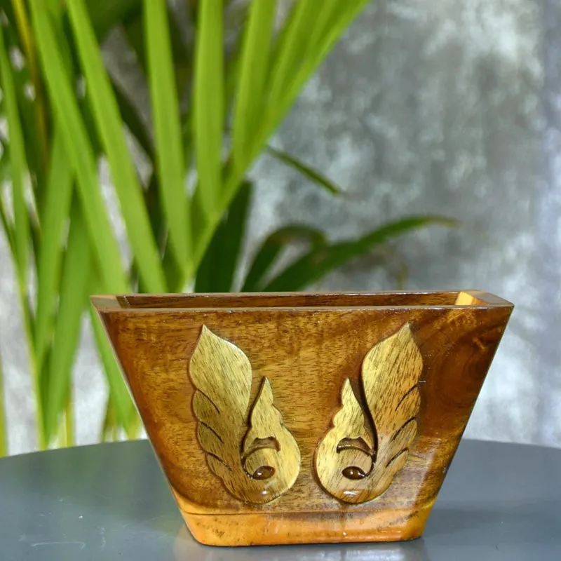 Quill Haven Wood Stationery Holder media 3