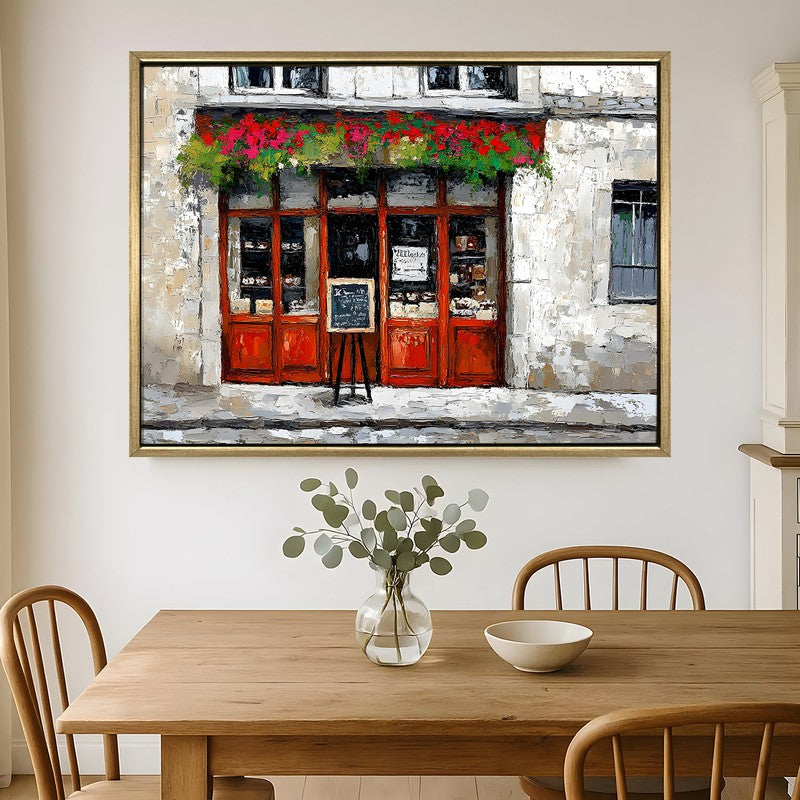 Rougefront Canvas Wall Painting With Frame