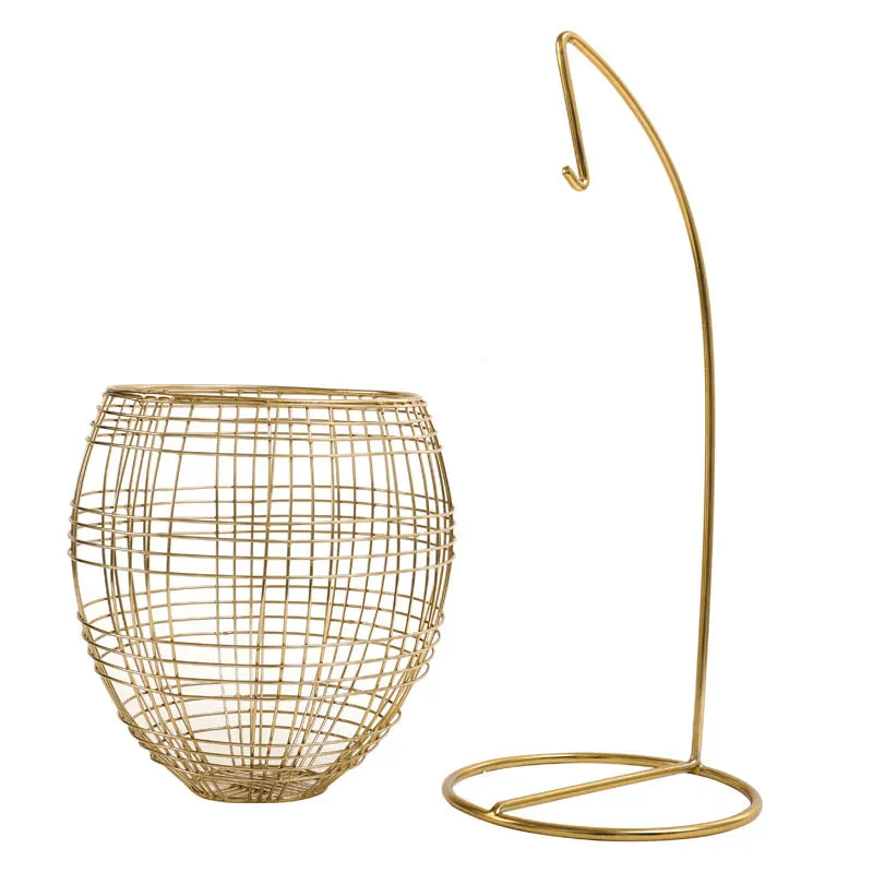 Delice Fruit Basket - Gold media 4