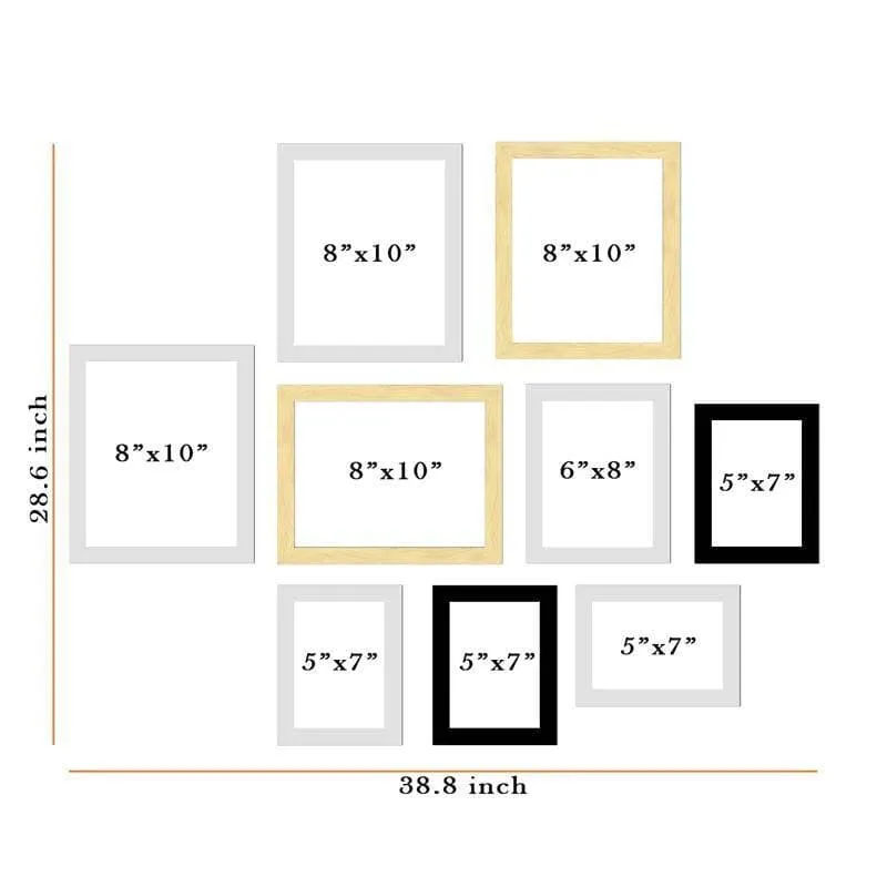 Simplicity is the Key Wall Art - Set Of Nine media 4