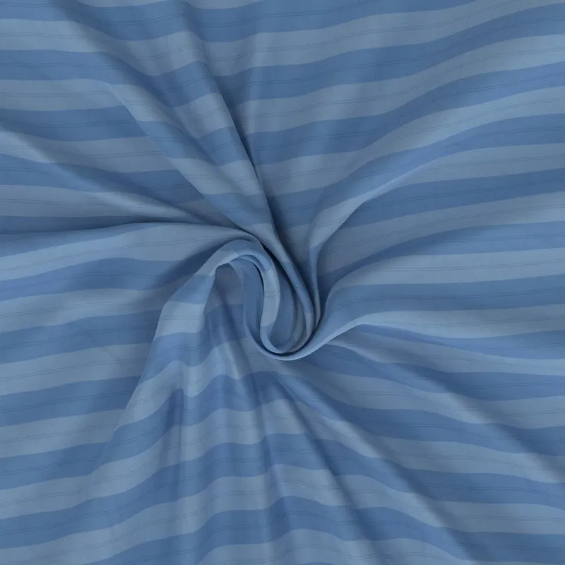 Nautica Horizon Cotton Bedsheet (Blue) - 160 TC media 6