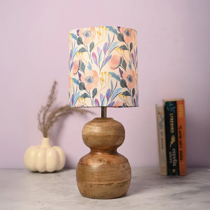 Simona Peony Fabric Table Lamp media 2