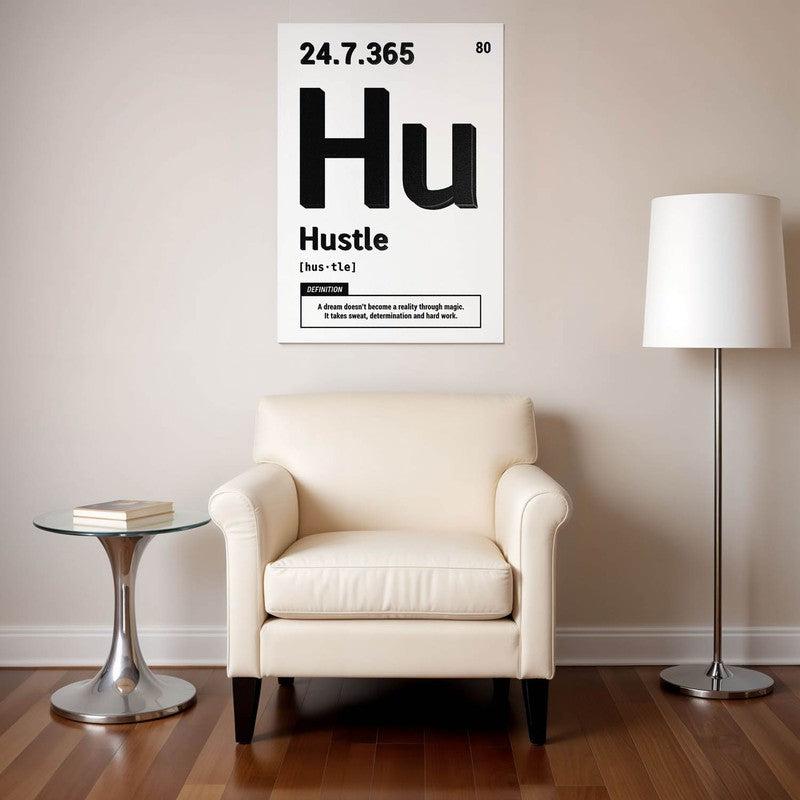 Hustle Energy Wall Poster