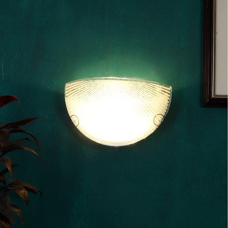 Hemi Sparkle Glass Wall Lamp