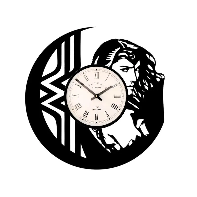 Quantix Steel Analog Wall Clock - Black media 4