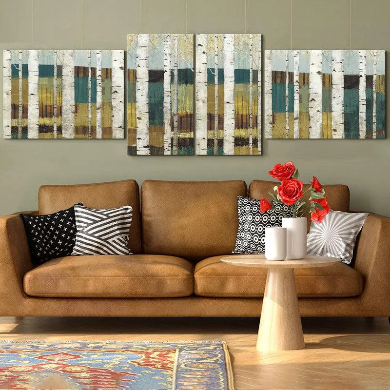 Abstarct Greina Wall Art - Set Of Four media 3