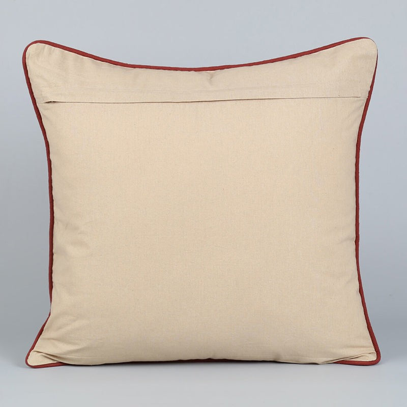 India Circus Maple Whispers Printed Cotton Cushion Cover - Set Of Two media 5
