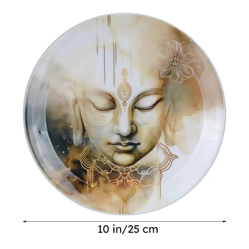 Serene Buddha Wall Plate media 6