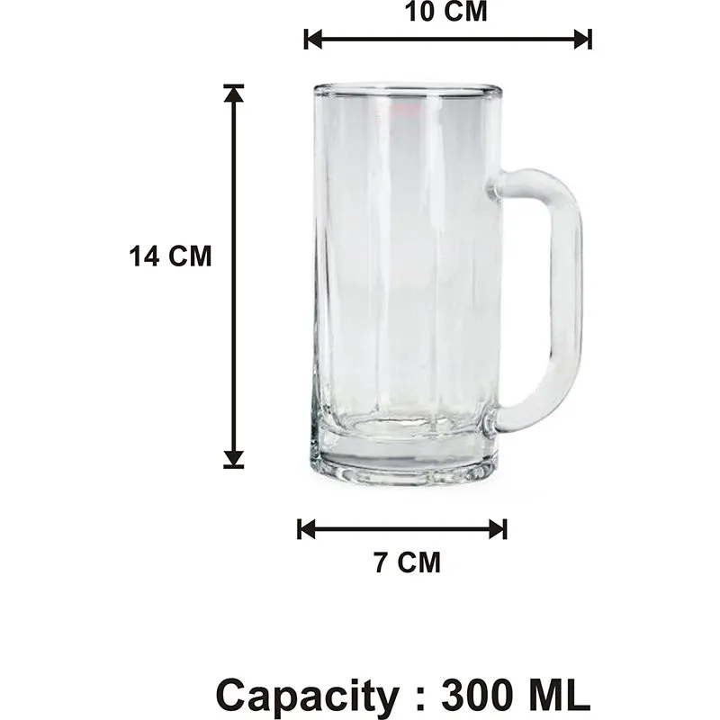 Sterling Beer Mug (300 ML) - Set Of Four media 4