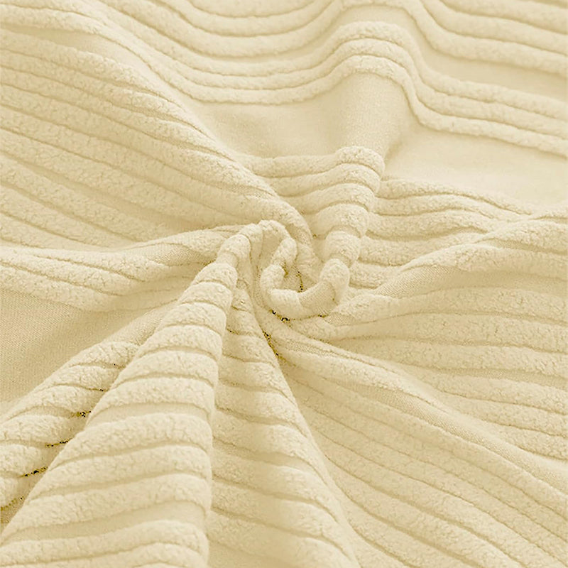 Wrapiq Solid Chair Cover (Beige) - Set Of Four media 6