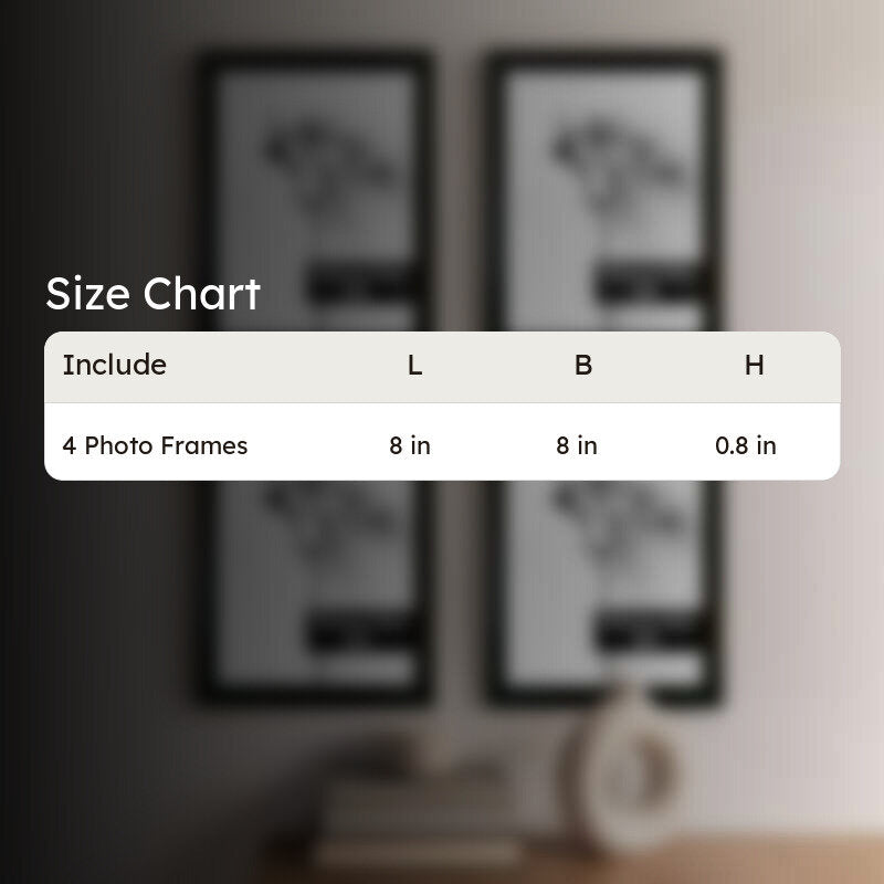 Classy Chrome Photo Frame Photo Frame - Set Of Four media 6