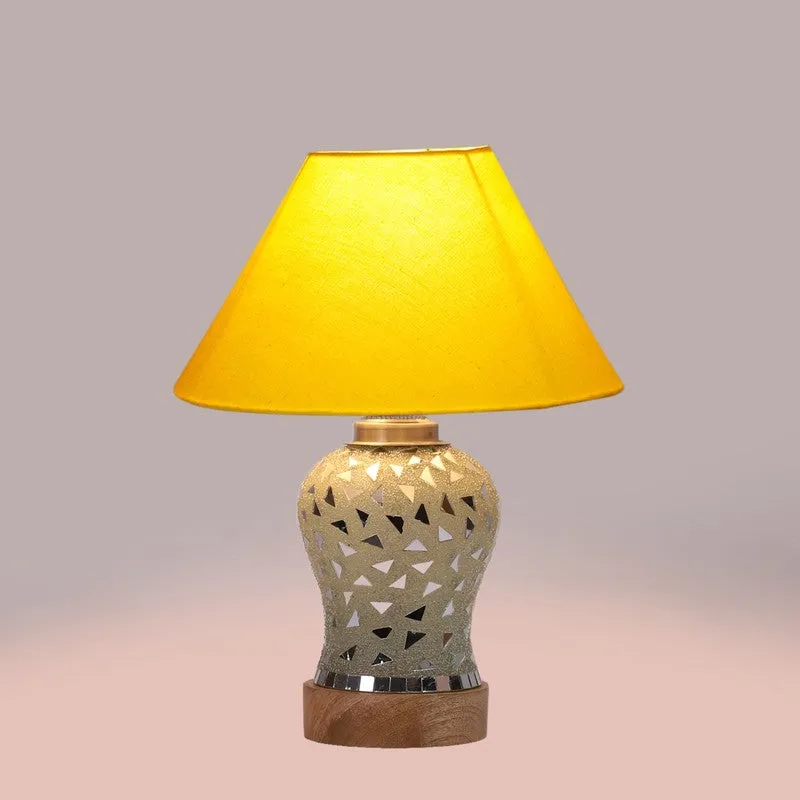 Haloire Wooden Table Lamp - Multicolor media 5