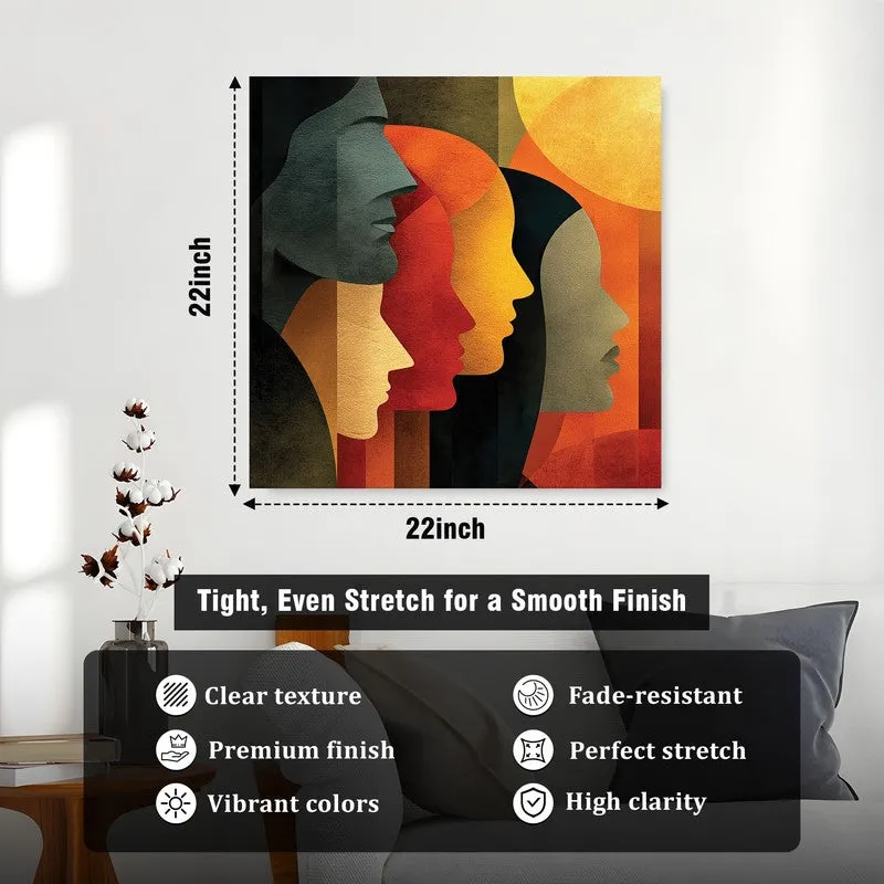Formed Face Canvas Wall Art media 10