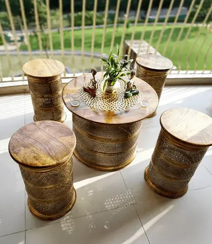 Wood · Iron