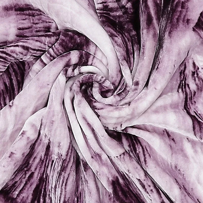 Monte Carlo Velvet Vibe Blanket (Purple)- 1041 GSM media 5