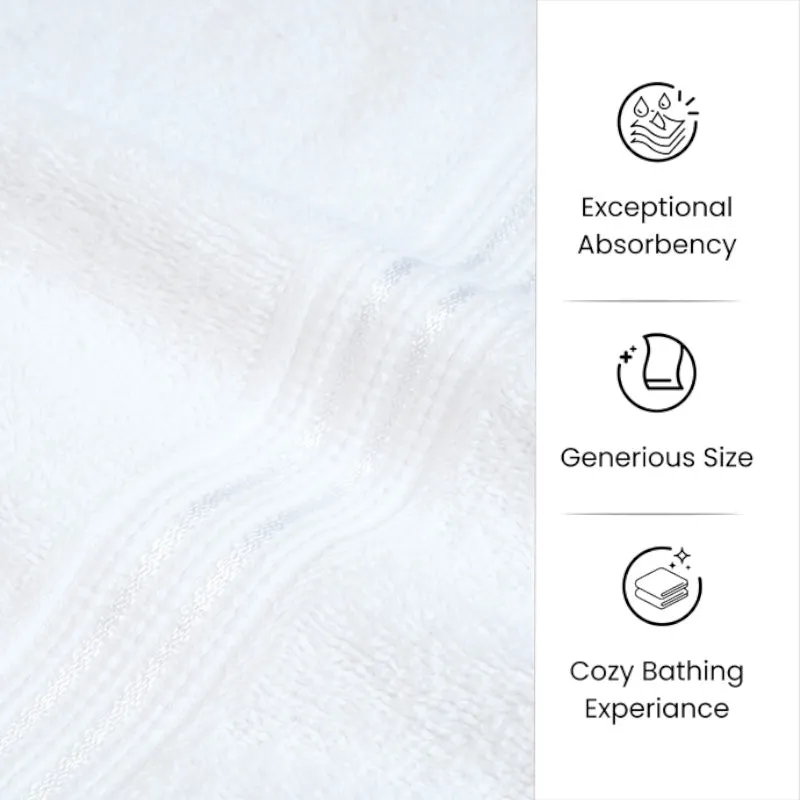 Micro Cotton LuxeDry Solid Bath Towel - White media 7